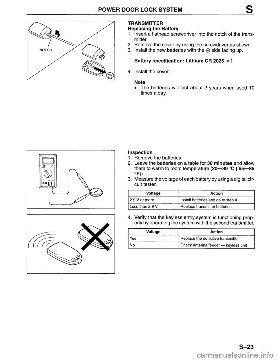 MAZDA MPV 1996  Workshop Manual 