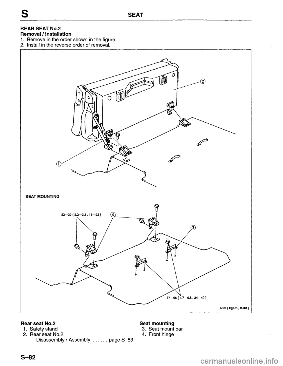 MAZDA MPV 1996 Workshop Manual MAZDA MPV 1996 Workshop Manual