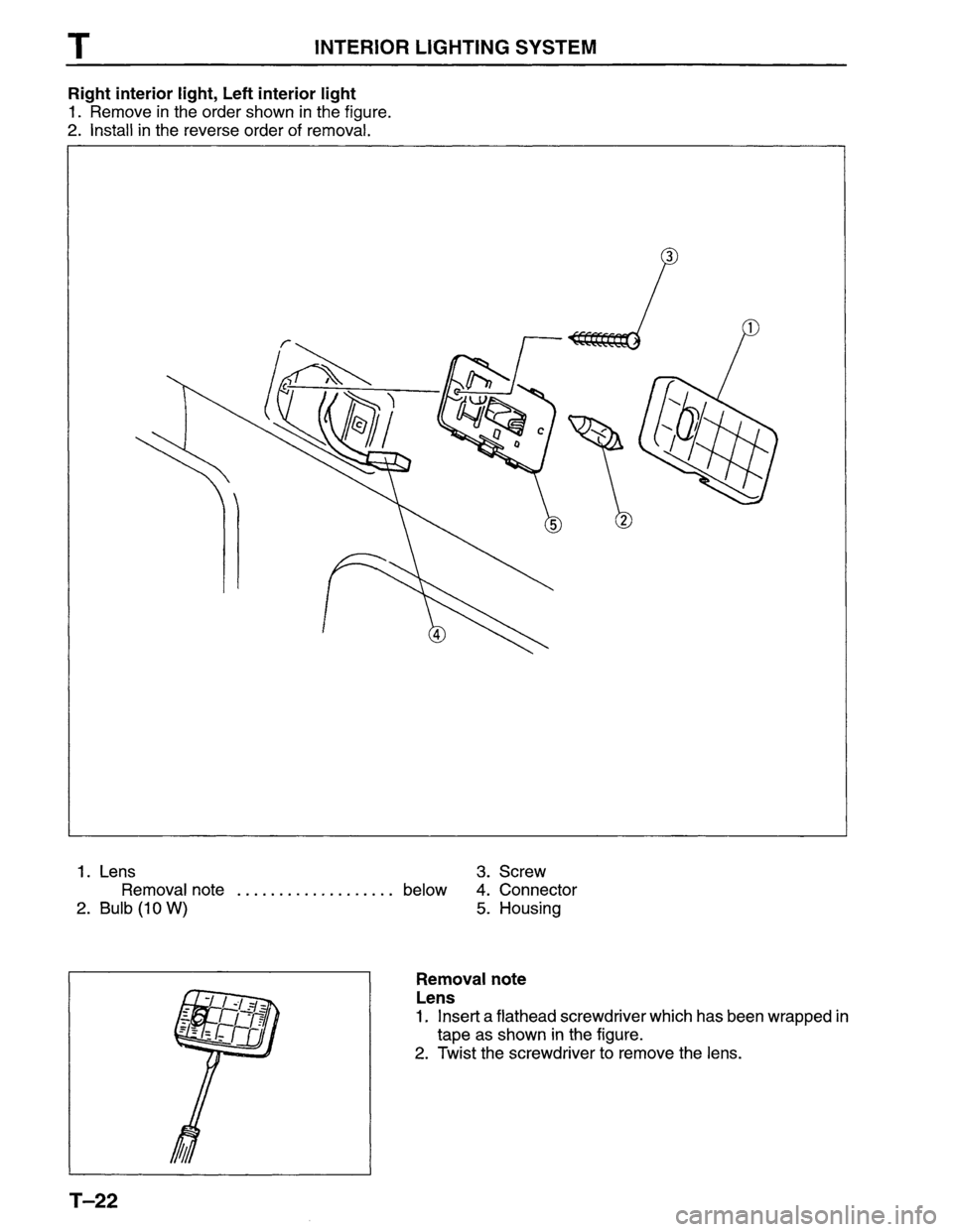 MAZDA MPV 1996 Workshop Manual MAZDA MPV 1996 Workshop Manual
