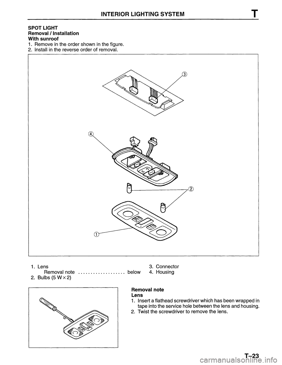 MAZDA MPV 1996 Workshop Manual MAZDA MPV 1996 Workshop Manual