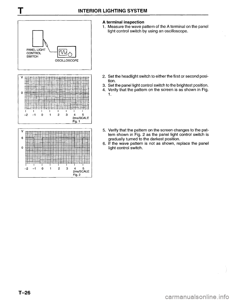 MAZDA MPV 1996 Workshop Manual MAZDA MPV 1996 Workshop Manual