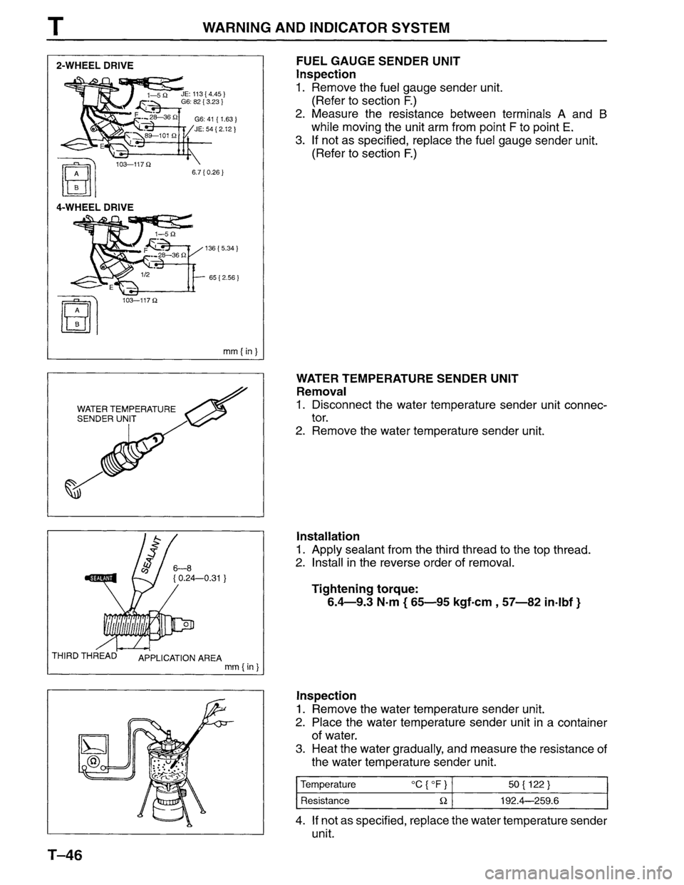 MAZDA MPV 1996 Workshop Manual MAZDA MPV 1996 Workshop Manual