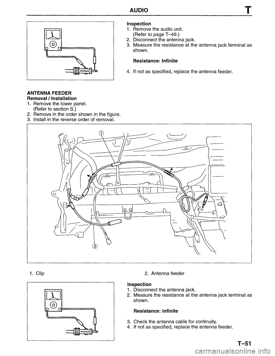 MAZDA MPV 1996 Workshop Manual MAZDA MPV 1996 Workshop Manual