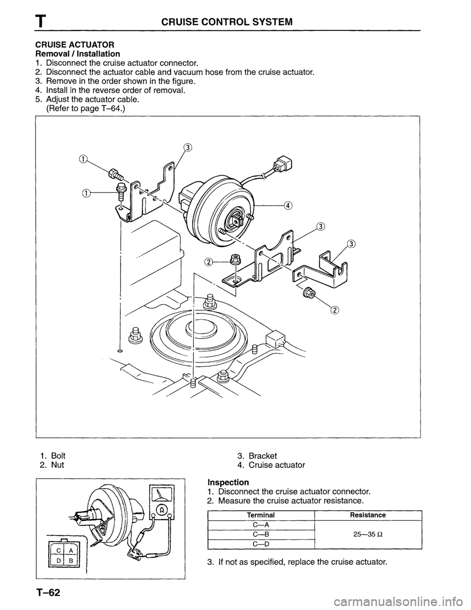 MAZDA MPV 1996 Workshop Manual MAZDA MPV 1996 Workshop Manual