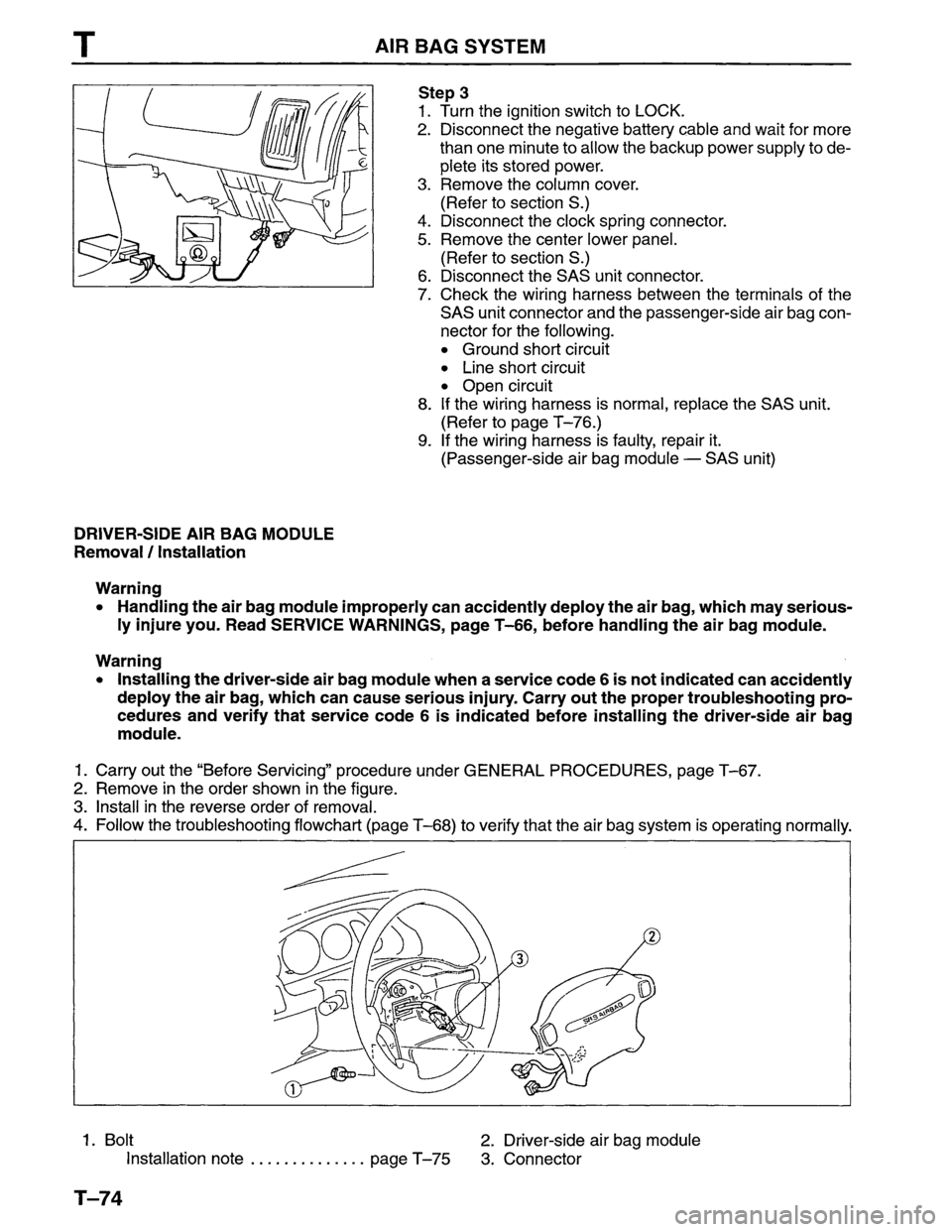 MAZDA MPV 1996 Workshop Manual MAZDA MPV 1996 Workshop Manual