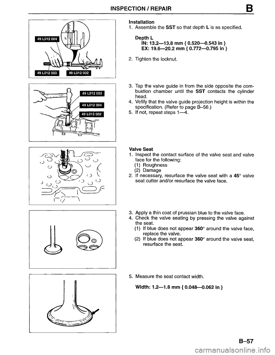 MAZDA MPV 1996 Owners Manual MAZDA MPV 1996 Owners Manual