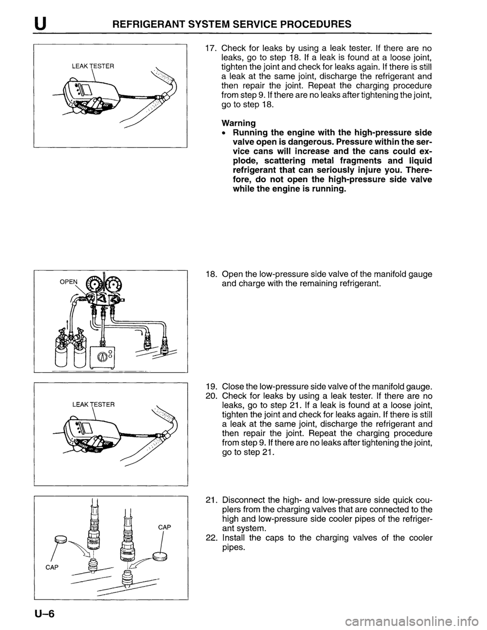 MAZDA MPV 1996 Workshop Manual MAZDA MPV 1996 Workshop Manual