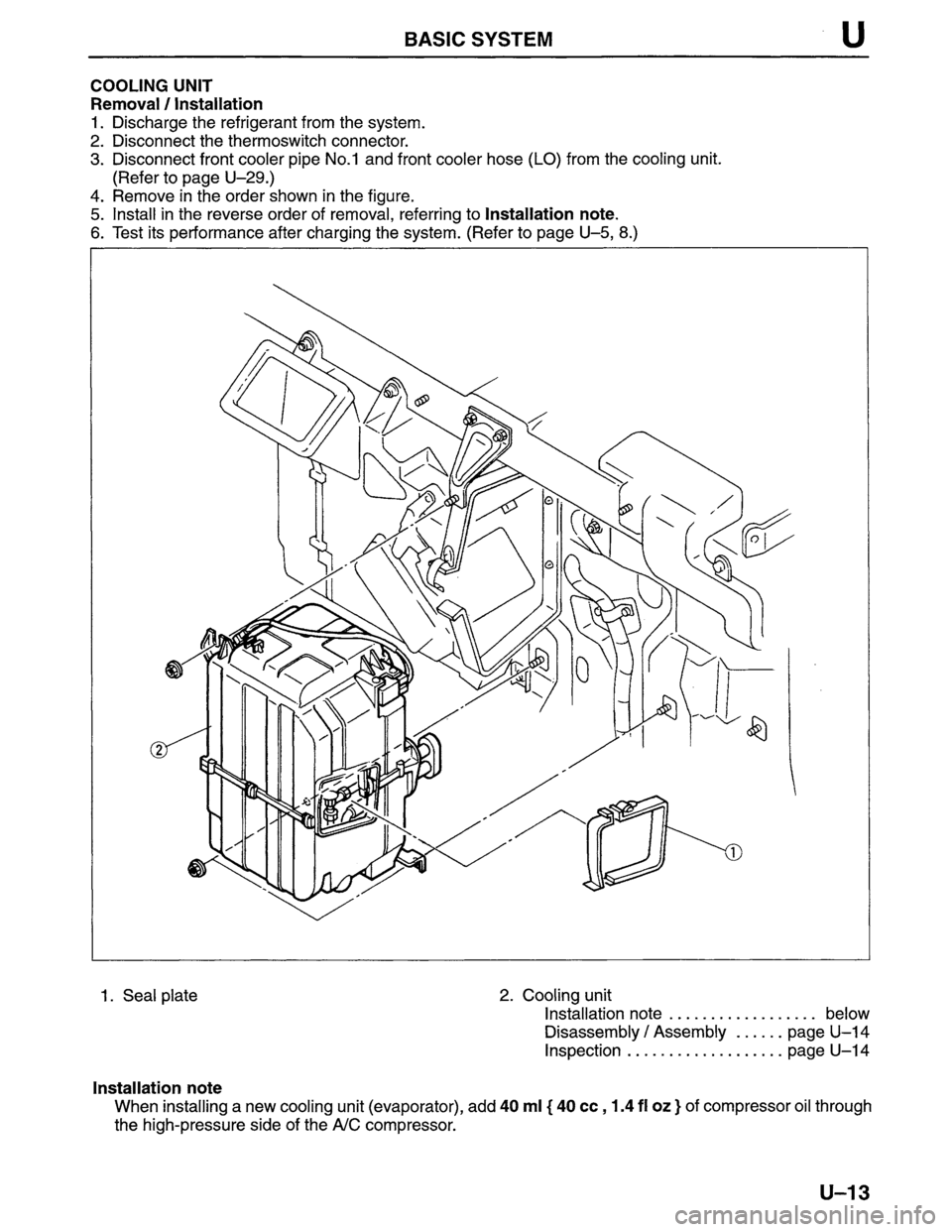 MAZDA MPV 1996 Workshop Manual MAZDA MPV 1996 Workshop Manual