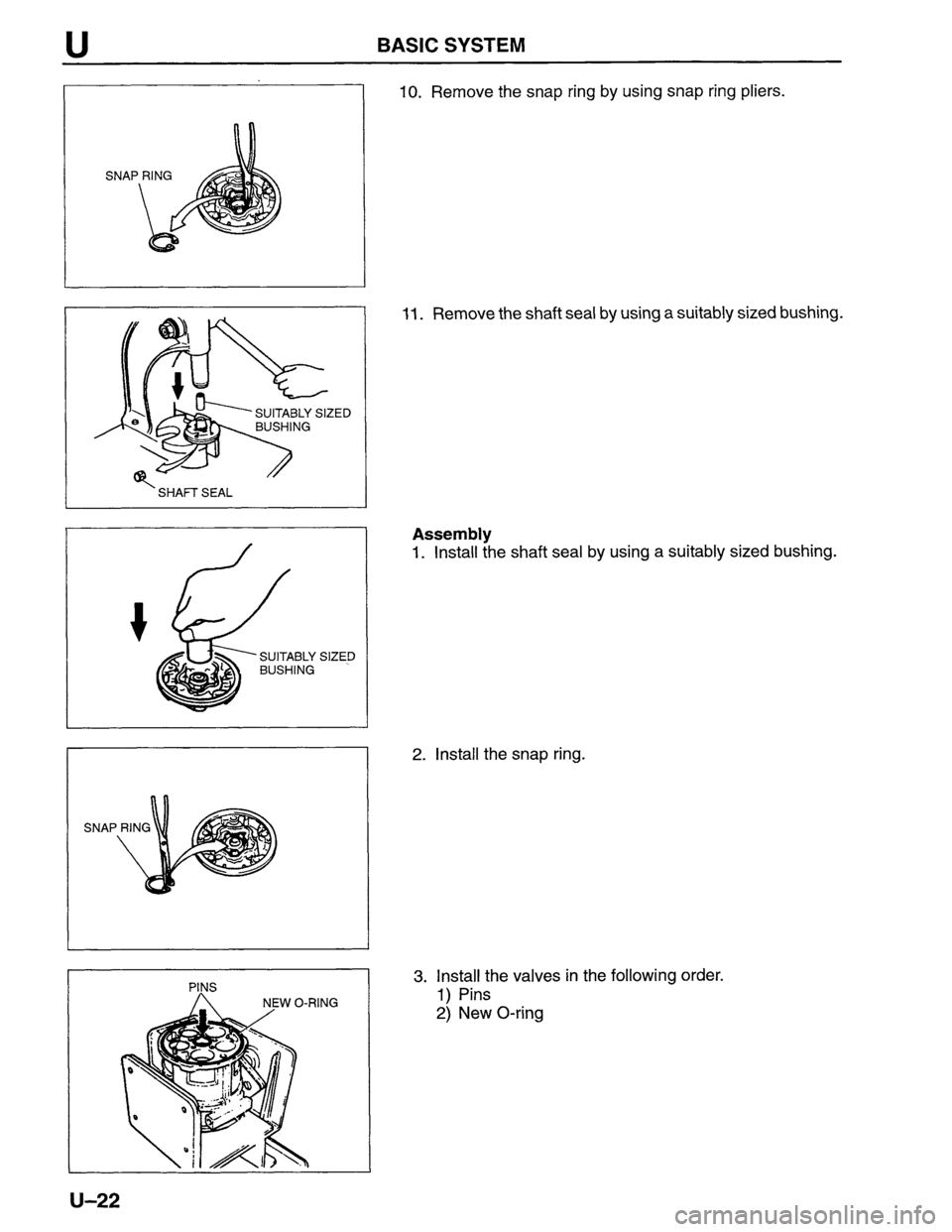 MAZDA MPV 1996 Workshop Manual MAZDA MPV 1996 Workshop Manual