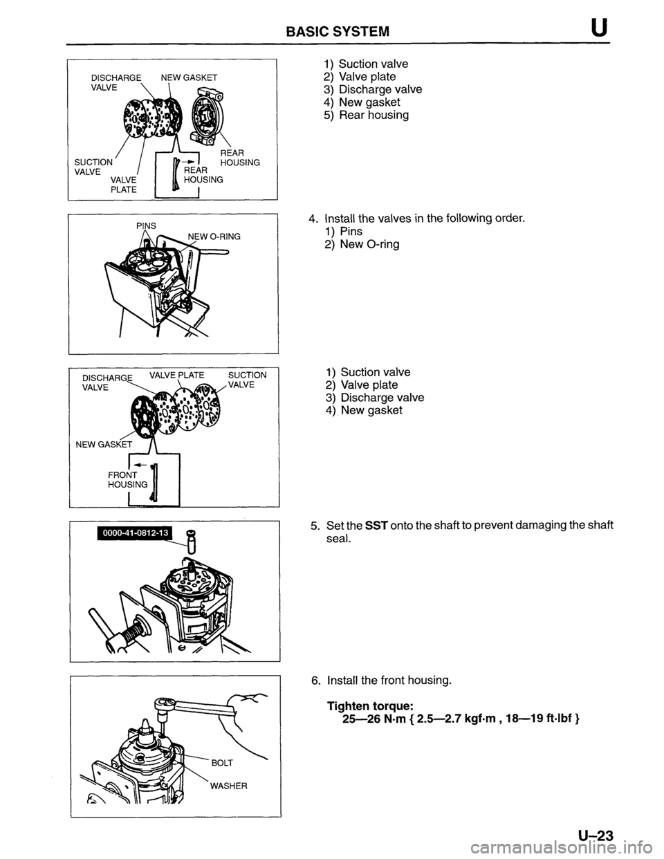 MAZDA MPV 1996 Workshop Manual MAZDA MPV 1996 Workshop Manual