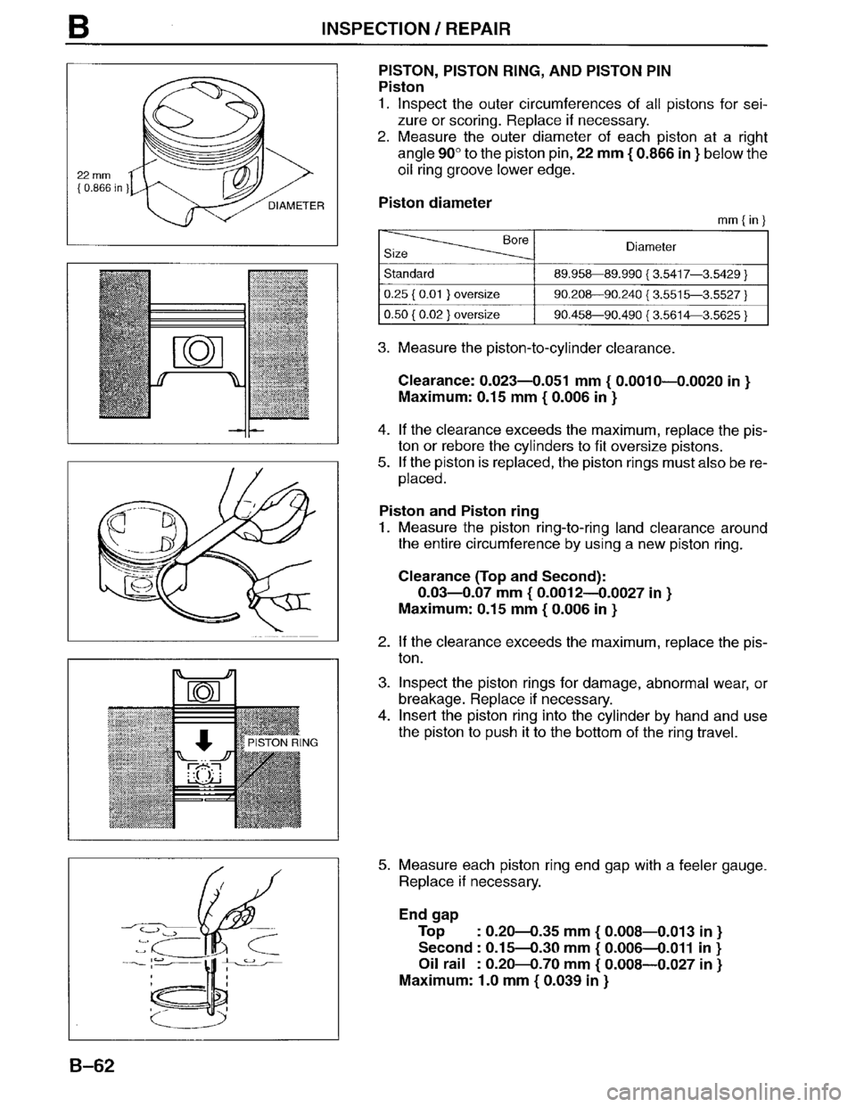 MAZDA MPV 1996 Owners Manual MAZDA MPV 1996 Owners Manual