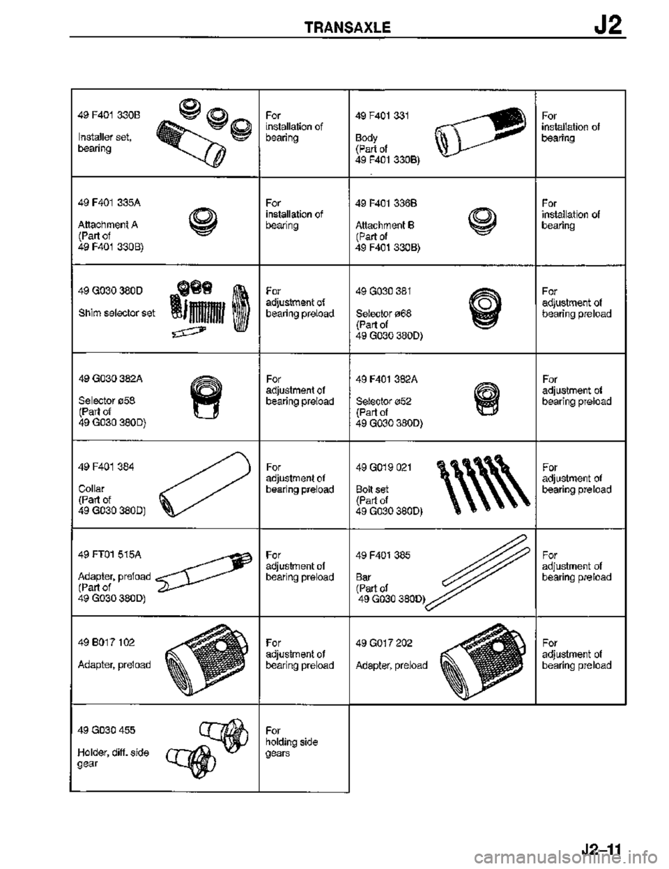 MAZDA MX-3 1995 Workshop Manual MAZDA MX-3 1995 Workshop Manual