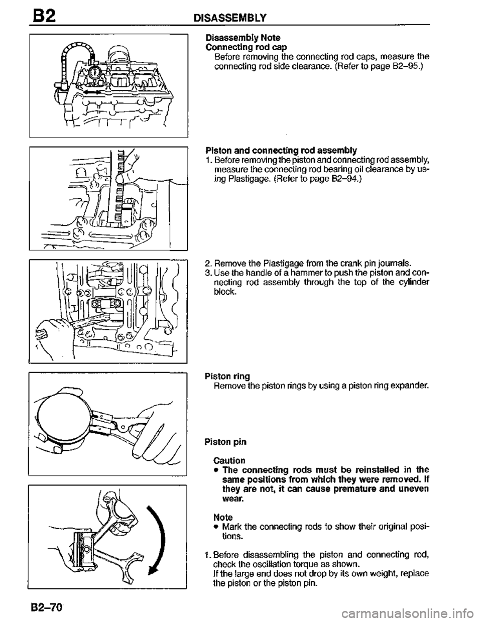 MAZDA MX-3 1995 Manual Online MAZDA MX-3 1995 Manual Online