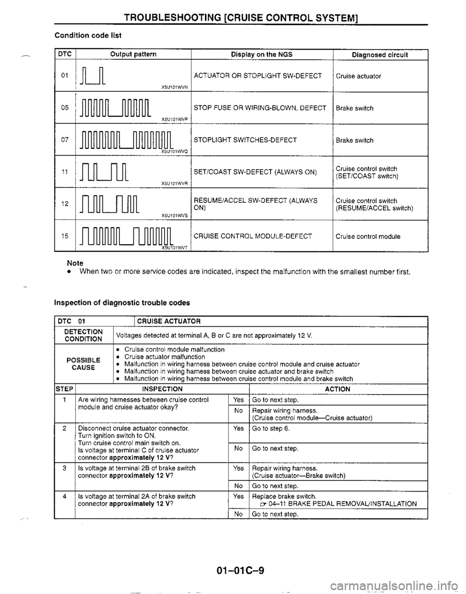 MAZDA MX-5 1999 Workshop Manual MAZDA MX-5 1999 Workshop Manual