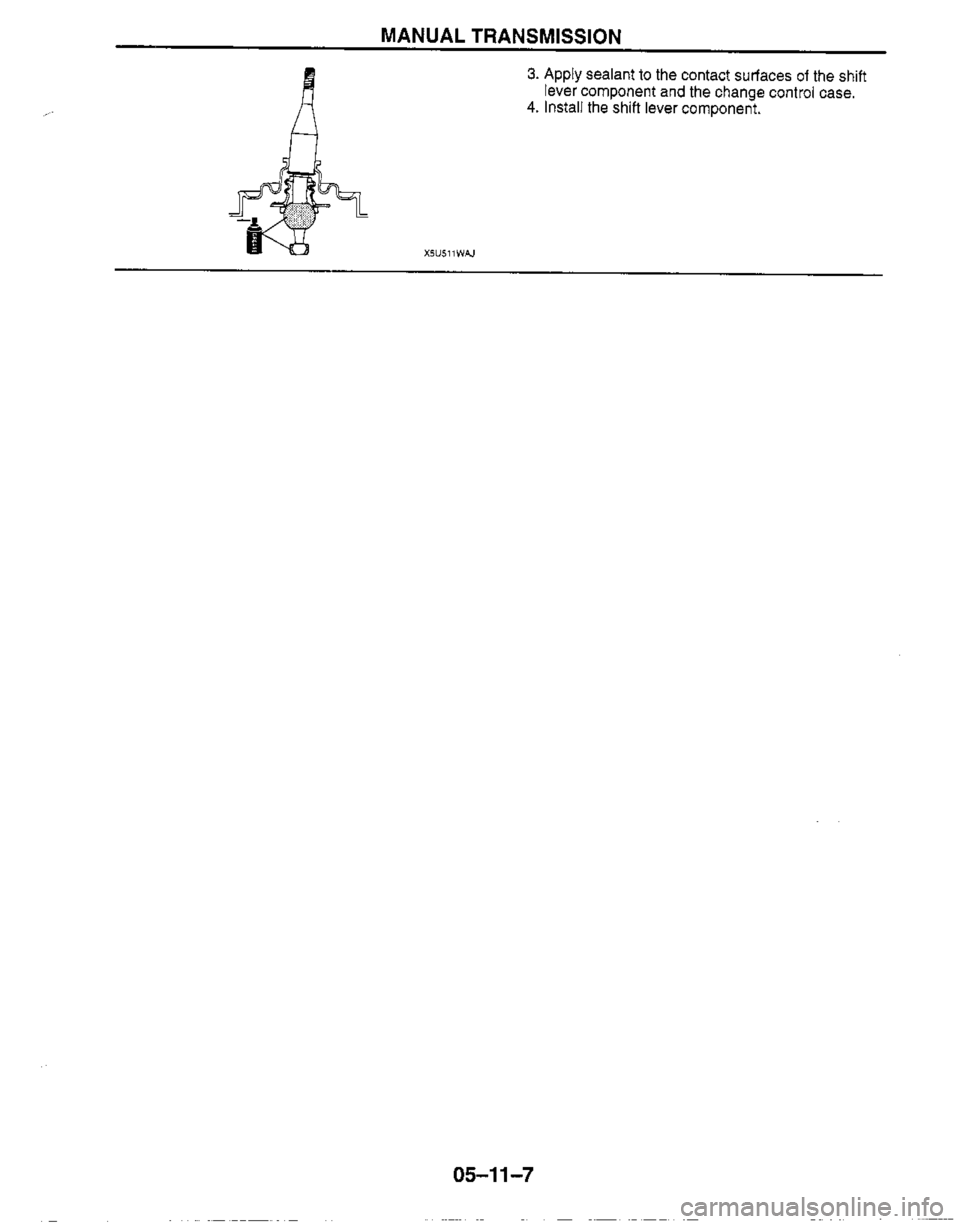 MAZDA MX-5 1999  Workshop Manual 