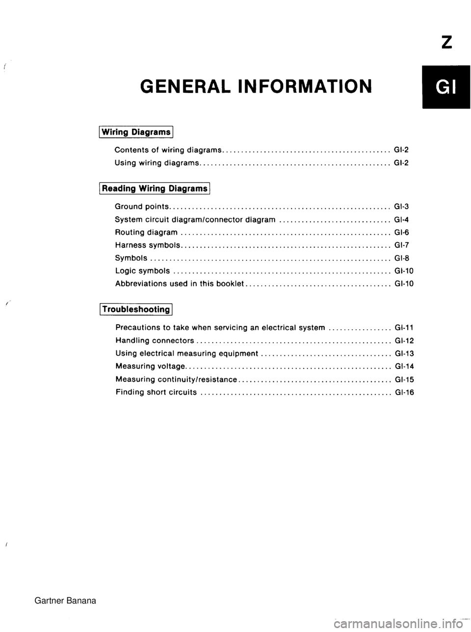 MAZDA MX-5 1994 Workshop Manual Gartner Banana MAZDA MX-5 1994 Workshop Manual Gartner Banana