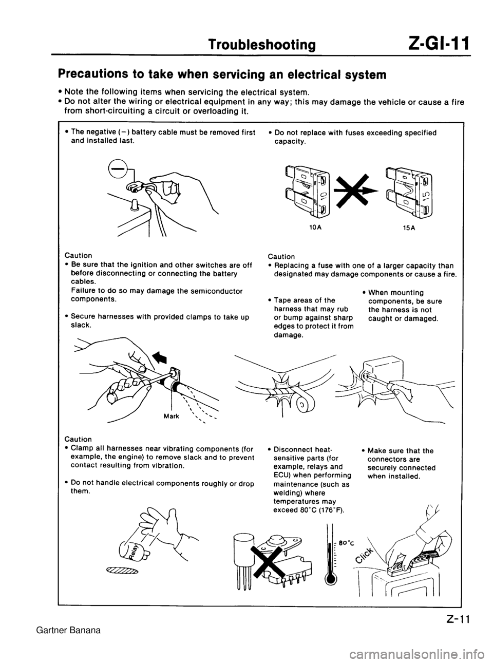 MAZDA MX-5 1994 Workshop Manual Gartner Banana MAZDA MX-5 1994 Workshop Manual Gartner Banana