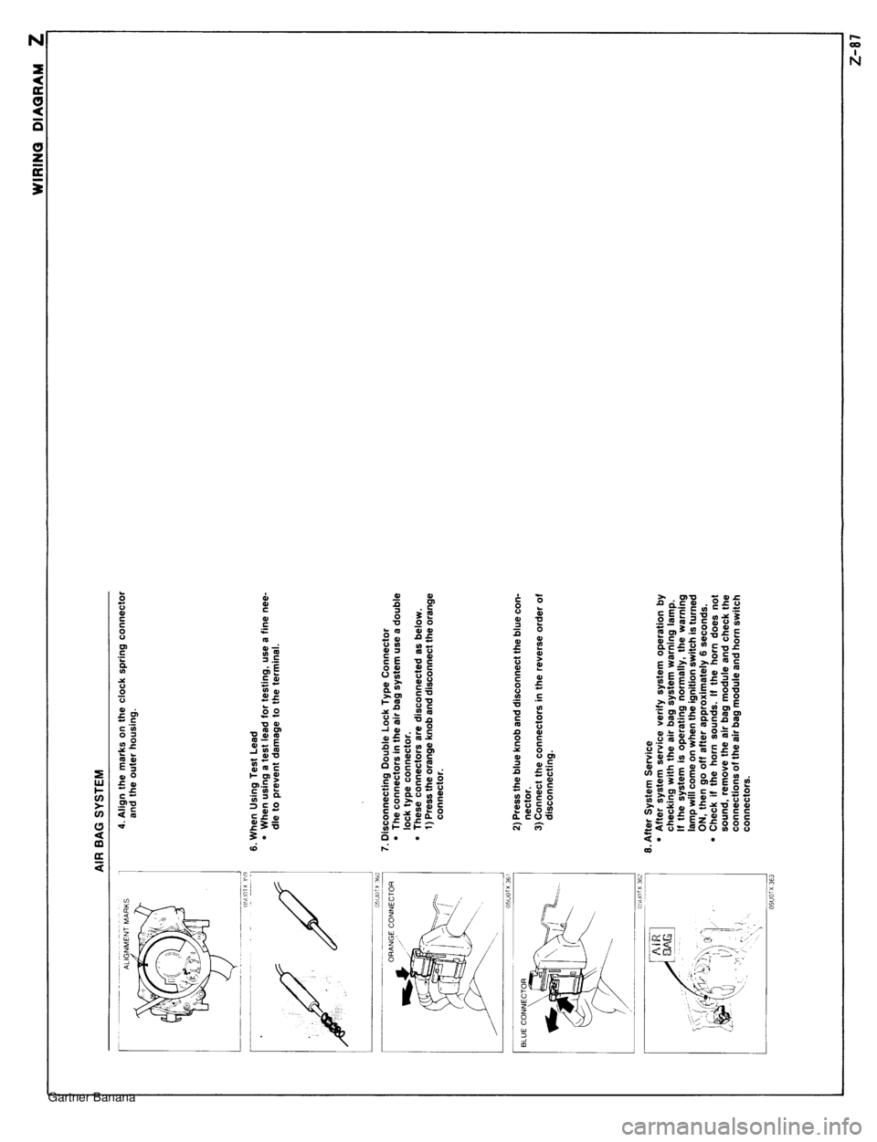 MAZDA MX-5 1994  Workshop Manual  Gartner Banana  