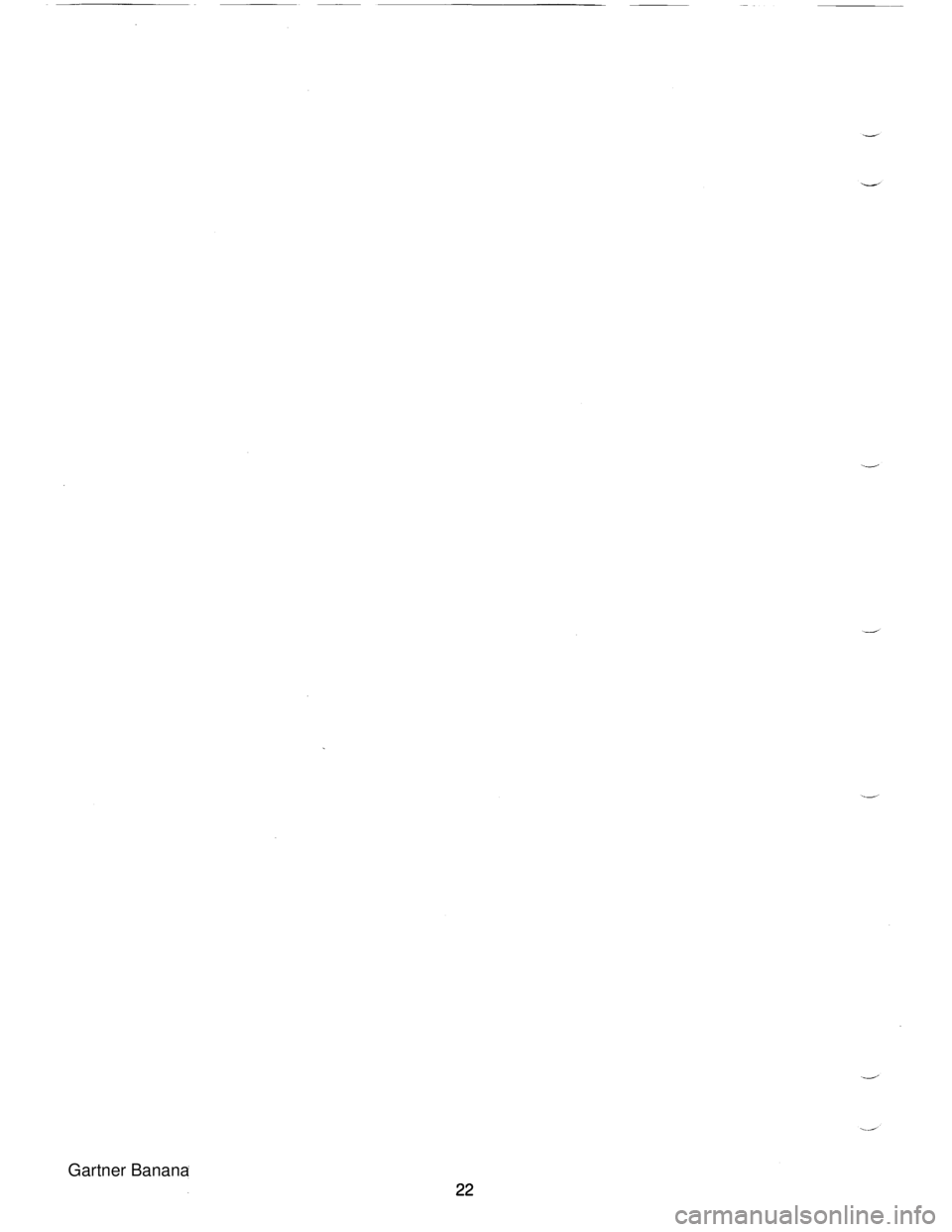 MAZDA MX-5 1994  Workshop Manual   Gartner Banana  