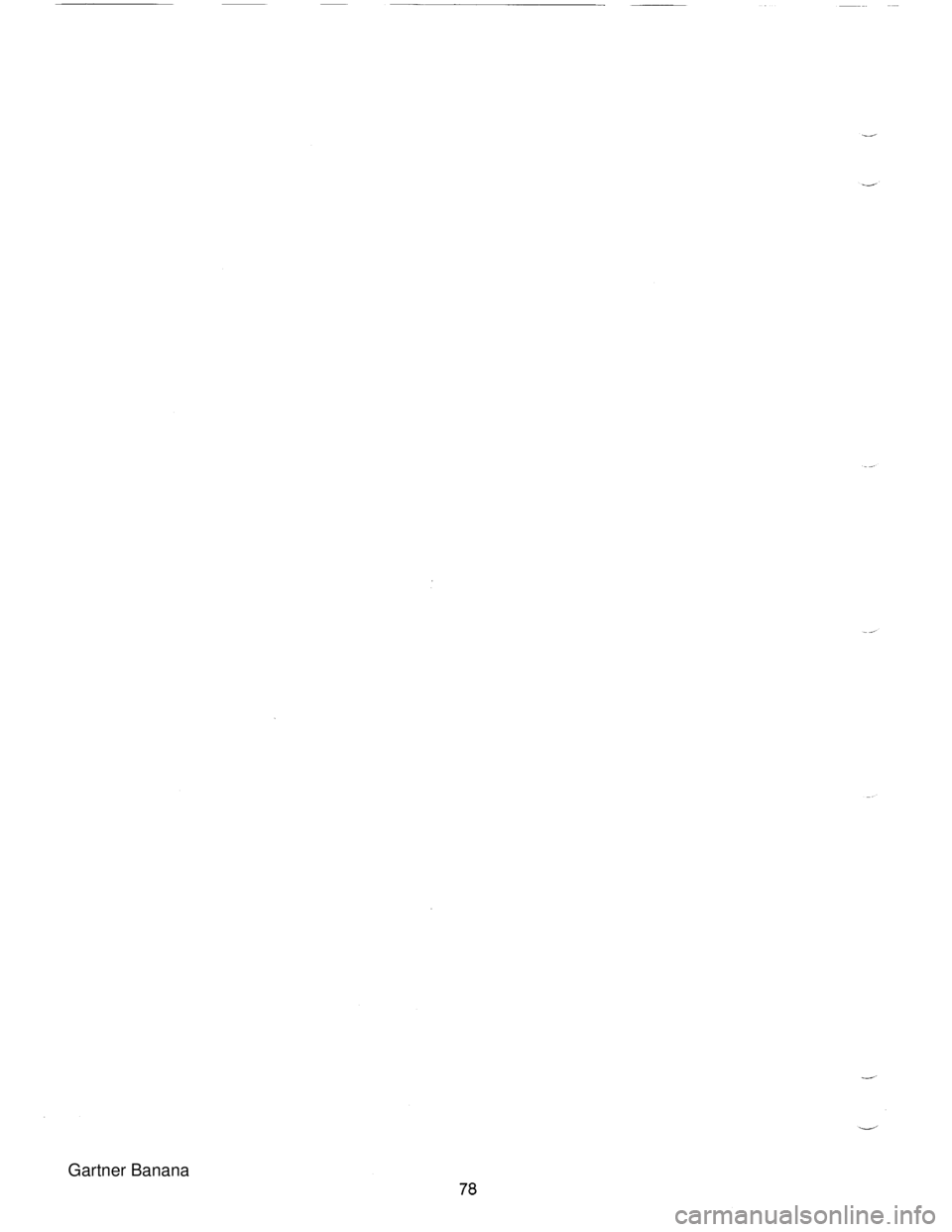 MAZDA MX-5 1994  Workshop Manual   Gartner Banana  