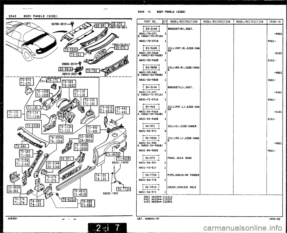 MAZDA MX-5 1990 Workshop Manual MAZDA MX-5 1990 Workshop Manual