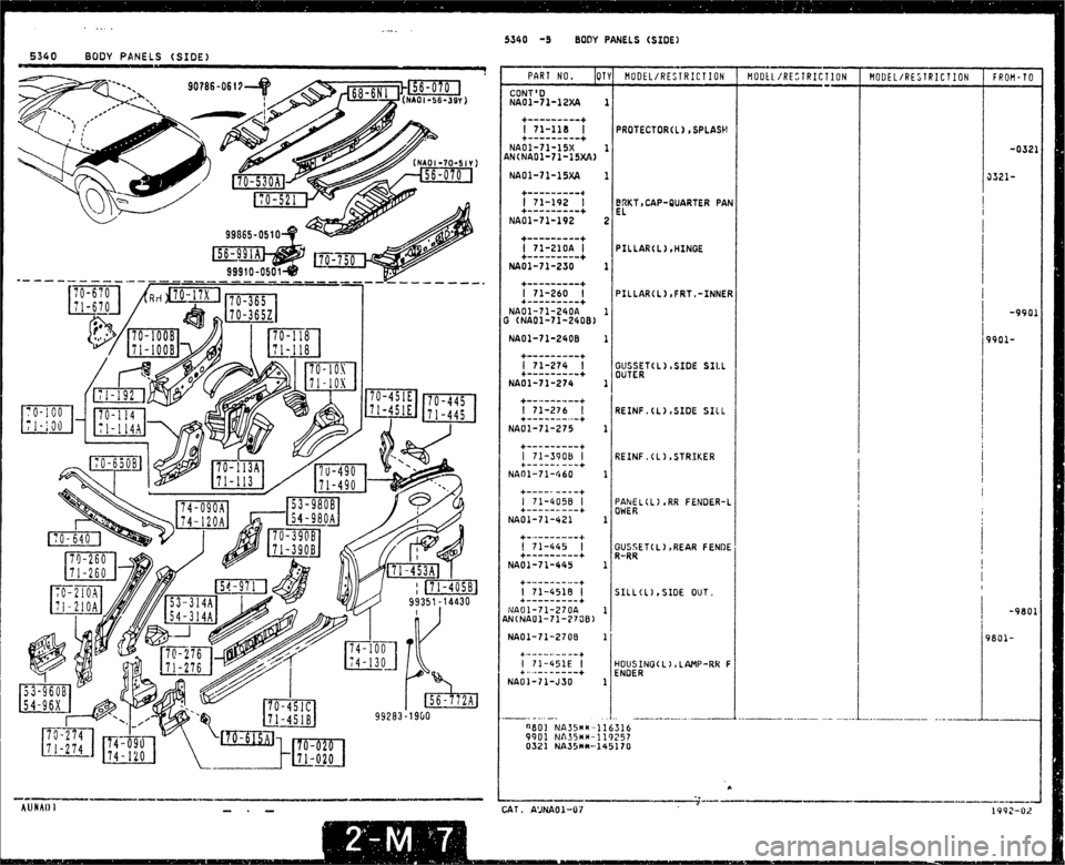 MAZDA MX-5 1990 Workshop Manual MAZDA MX-5 1990 Workshop Manual