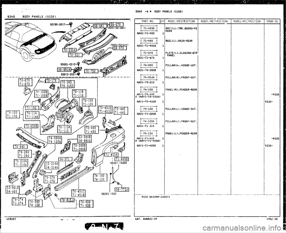 MAZDA MX-5 1990 Workshop Manual MAZDA MX-5 1990 Workshop Manual