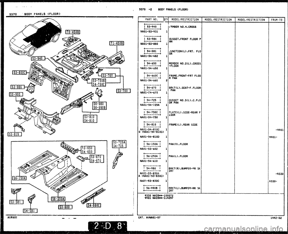 MAZDA MX-5 1990 Workshop Manual MAZDA MX-5 1990 Workshop Manual