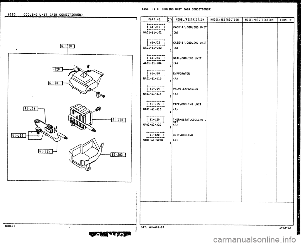 MAZDA MX-5 1990 Workshop Manual MAZDA MX-5 1990 Workshop Manual