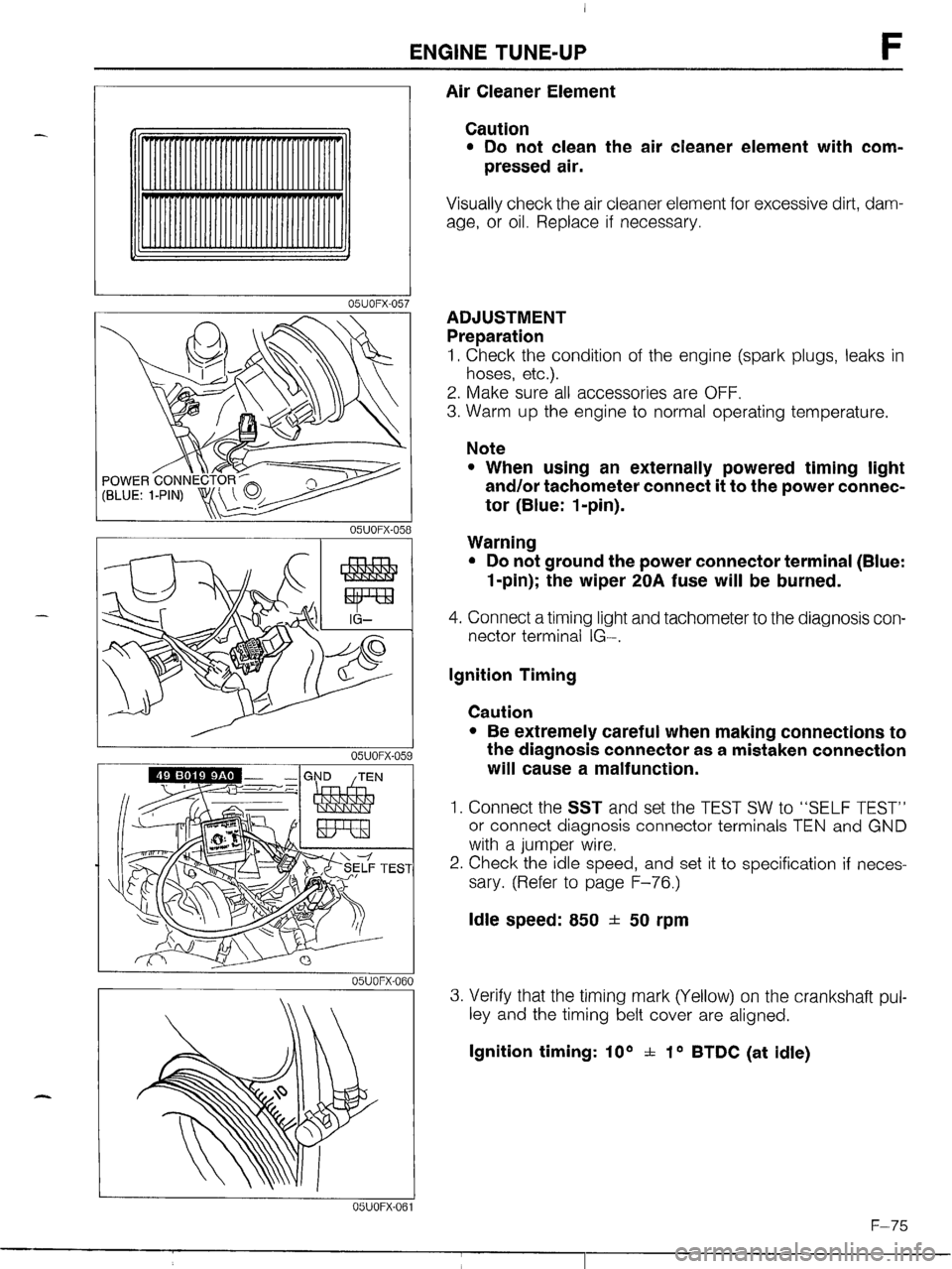 MAZDA MX-5 1990 Workshop Manual MAZDA MX-5 1990 Workshop Manual