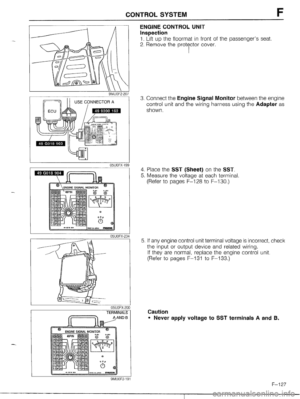 MAZDA MX-5 1990 Workshop Manual MAZDA MX-5 1990 Workshop Manual