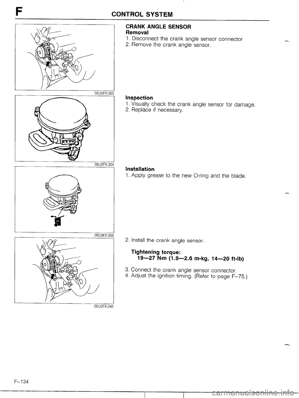 MAZDA MX-5 1990 Workshop Manual MAZDA MX-5 1990 Workshop Manual