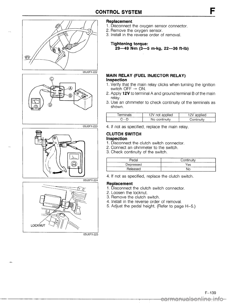 MAZDA MX-5 1990 Workshop Manual MAZDA MX-5 1990 Workshop Manual