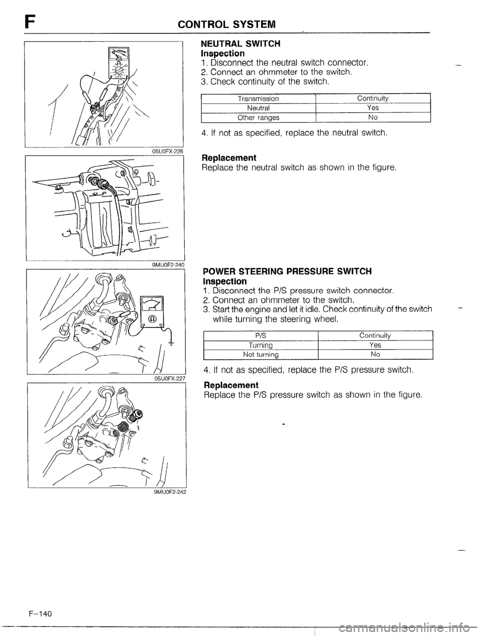 MAZDA MX-5 1990 Workshop Manual MAZDA MX-5 1990 Workshop Manual