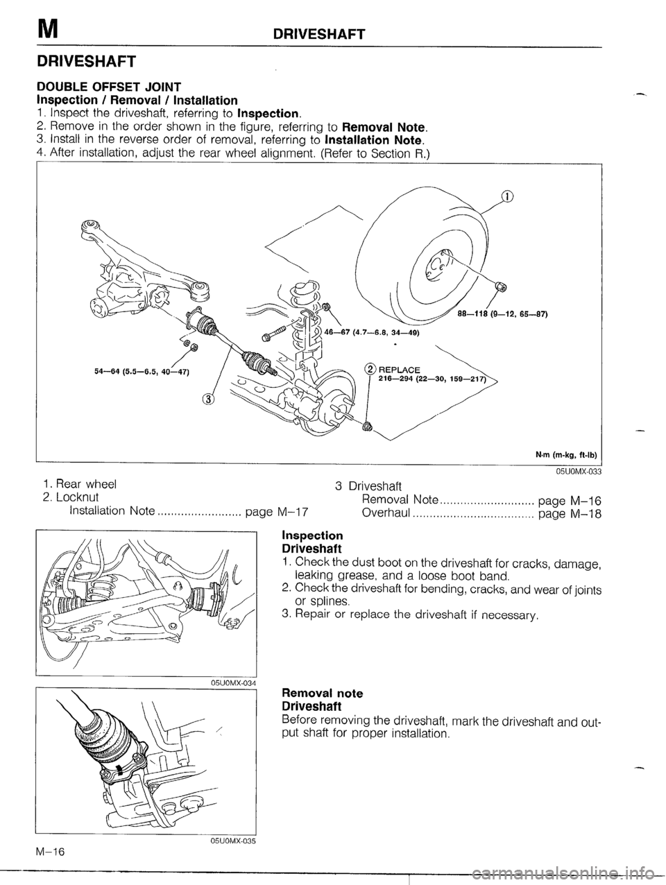 MAZDA MX-5 1990 Workshop Manual MAZDA MX-5 1990 Workshop Manual