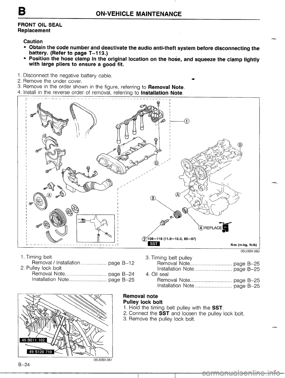 MAZDA MX-5 1990 Repair Manual MAZDA MX-5 1990 Repair Manual