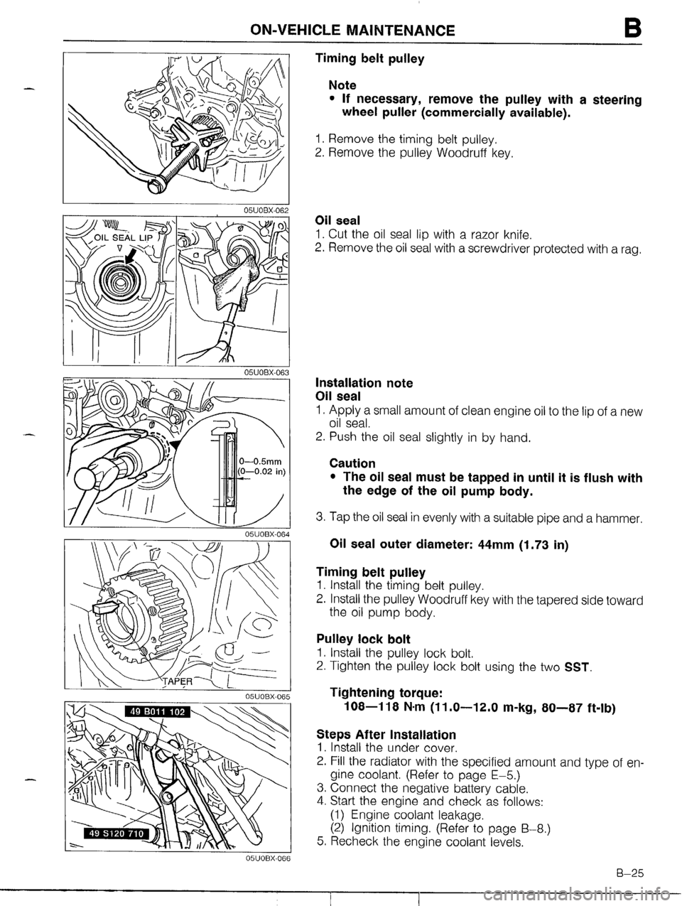 MAZDA MX-5 1990 Repair Manual MAZDA MX-5 1990 Repair Manual