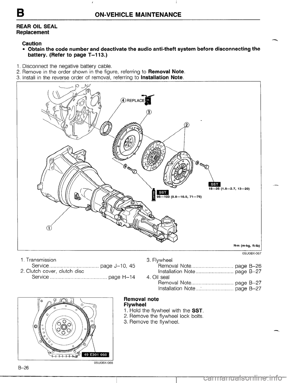 MAZDA MX-5 1990 Repair Manual MAZDA MX-5 1990 Repair Manual