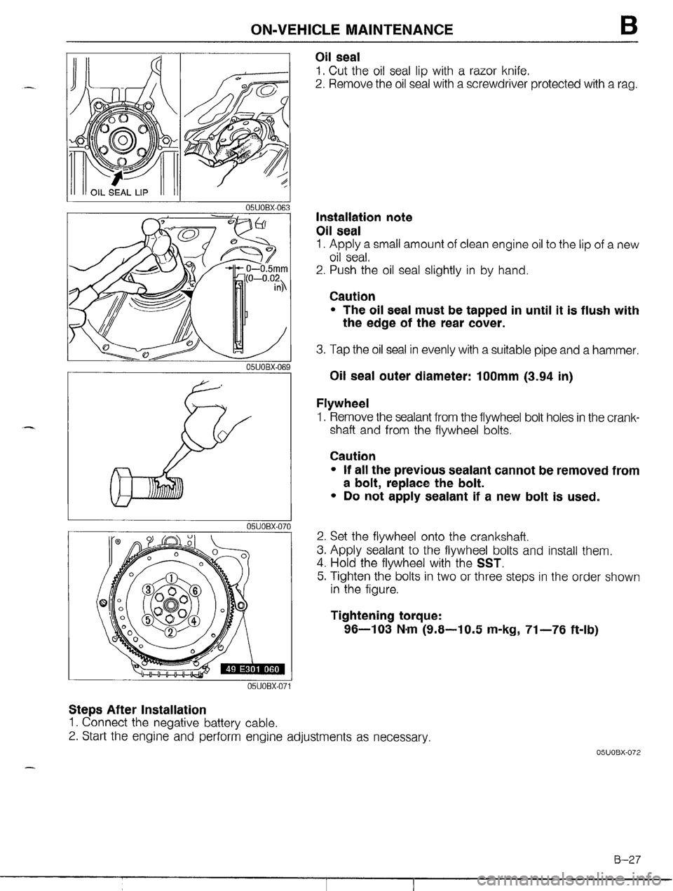 MAZDA MX-5 1990 Repair Manual MAZDA MX-5 1990 Repair Manual