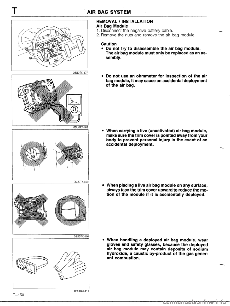 MAZDA MX-5 1990 Workshop Manual MAZDA MX-5 1990 Workshop Manual