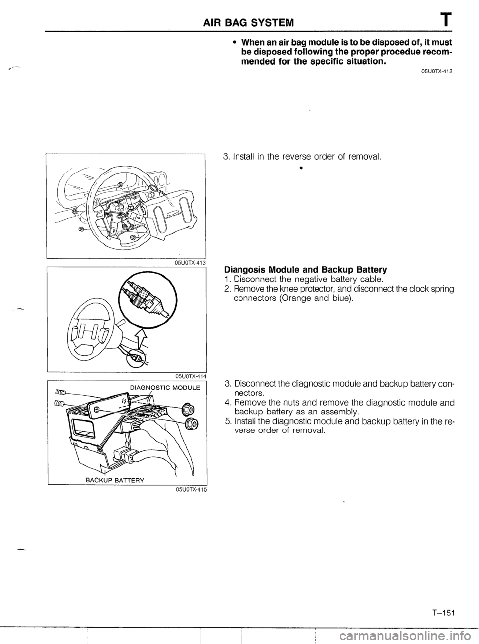 MAZDA MX-5 1990 Workshop Manual MAZDA MX-5 1990 Workshop Manual