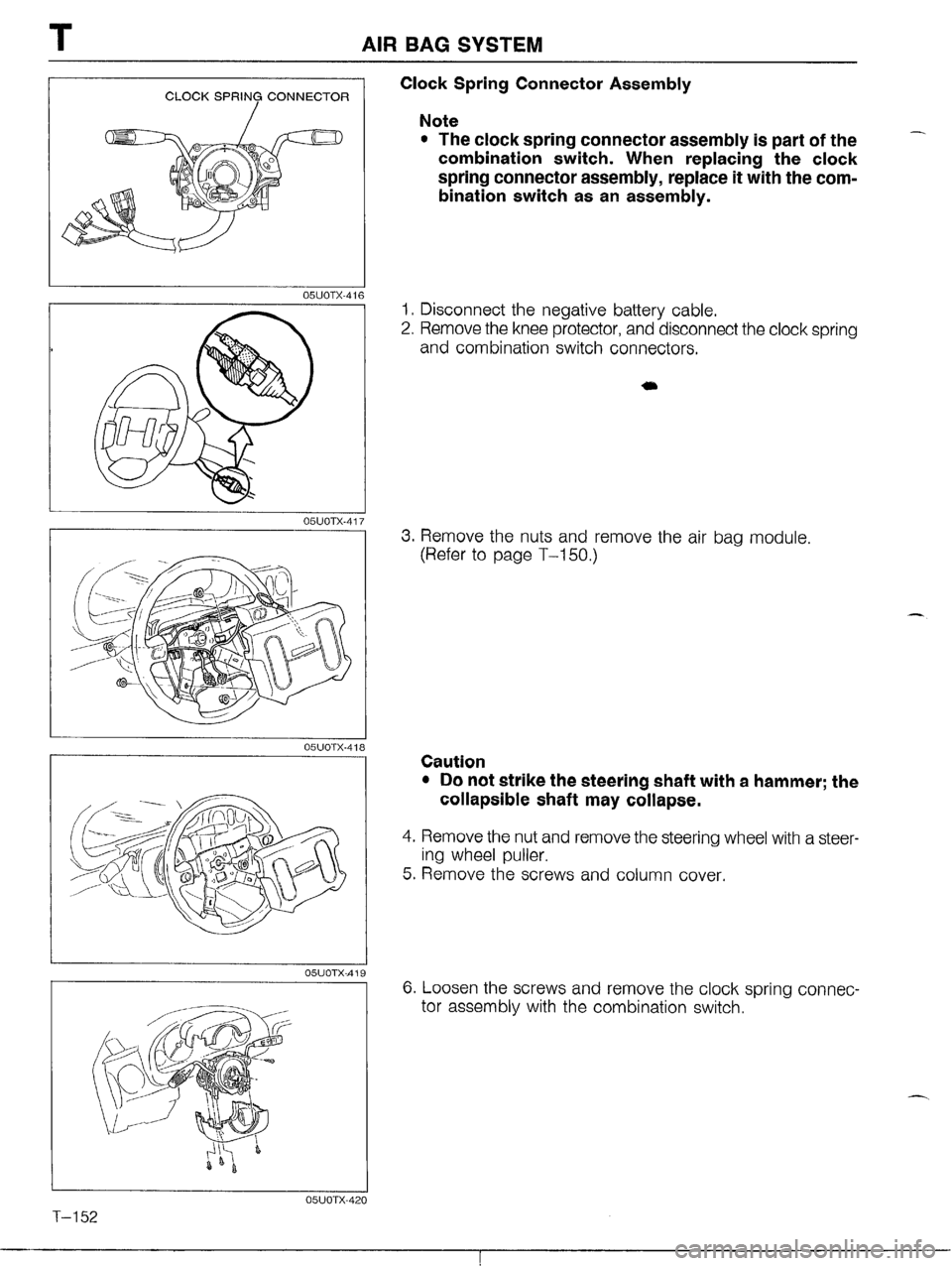 MAZDA MX-5 1990 Workshop Manual MAZDA MX-5 1990 Workshop Manual