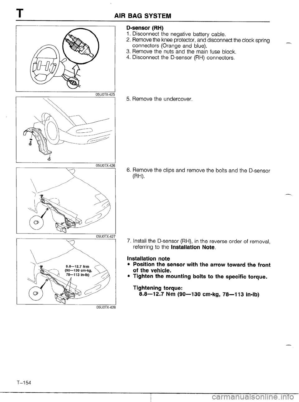MAZDA MX-5 1990 Workshop Manual MAZDA MX-5 1990 Workshop Manual