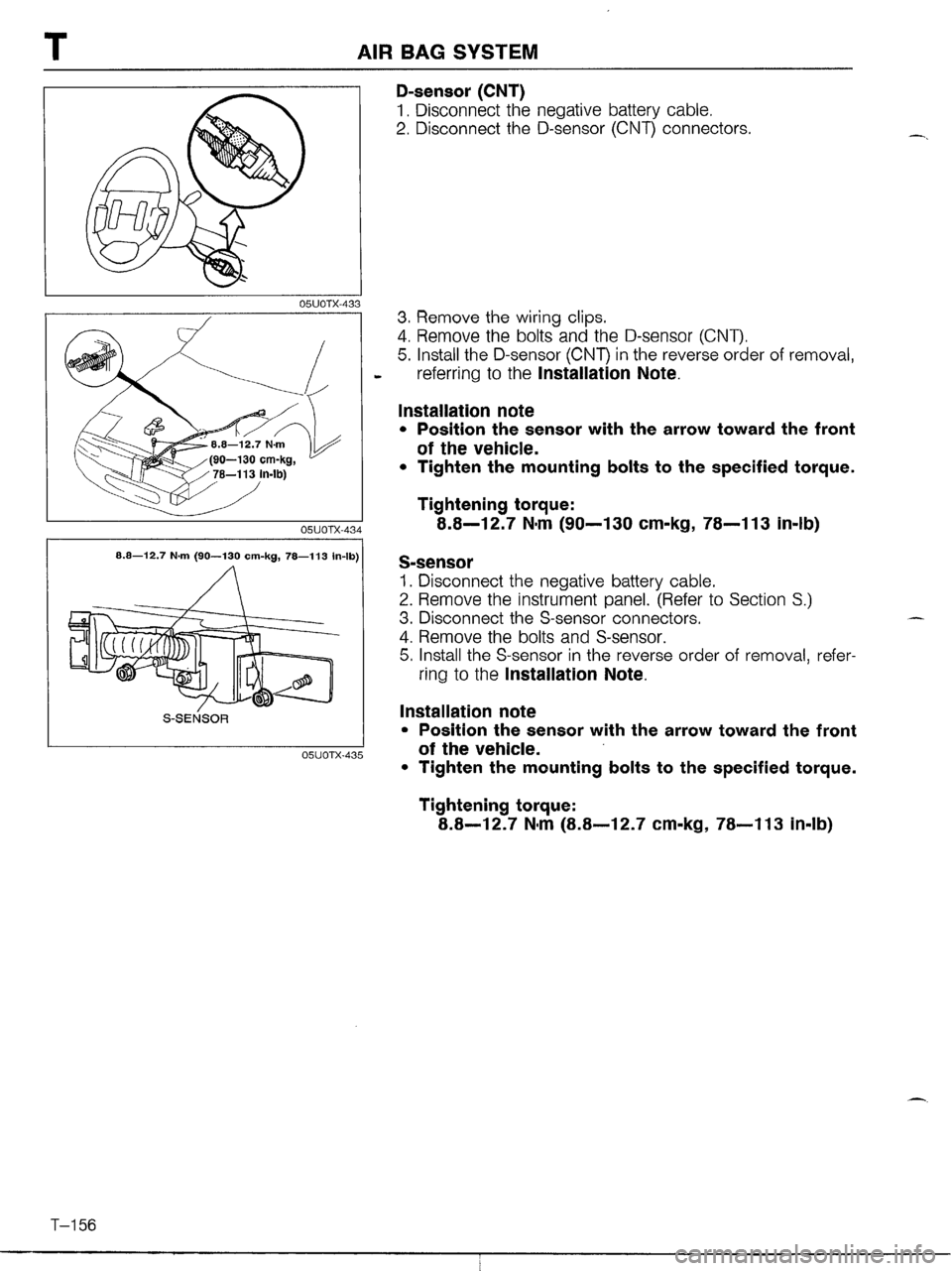 MAZDA MX-5 1990 Workshop Manual MAZDA MX-5 1990 Workshop Manual