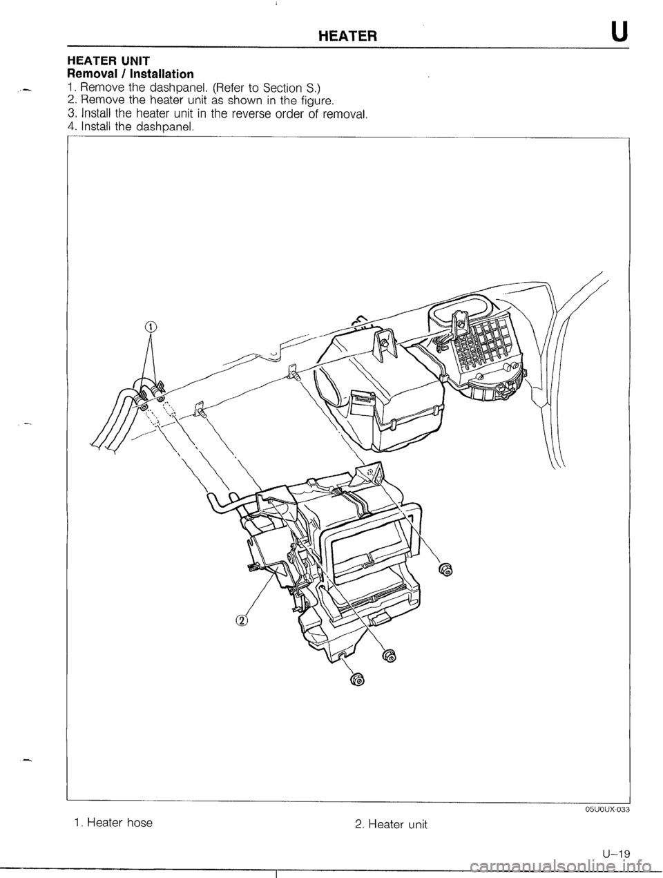 MAZDA MX-5 1990  Workshop Manual 
