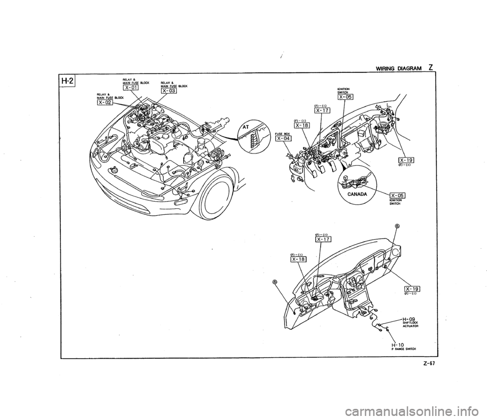 MAZDA MX-5 1990  Workshop Manual 
