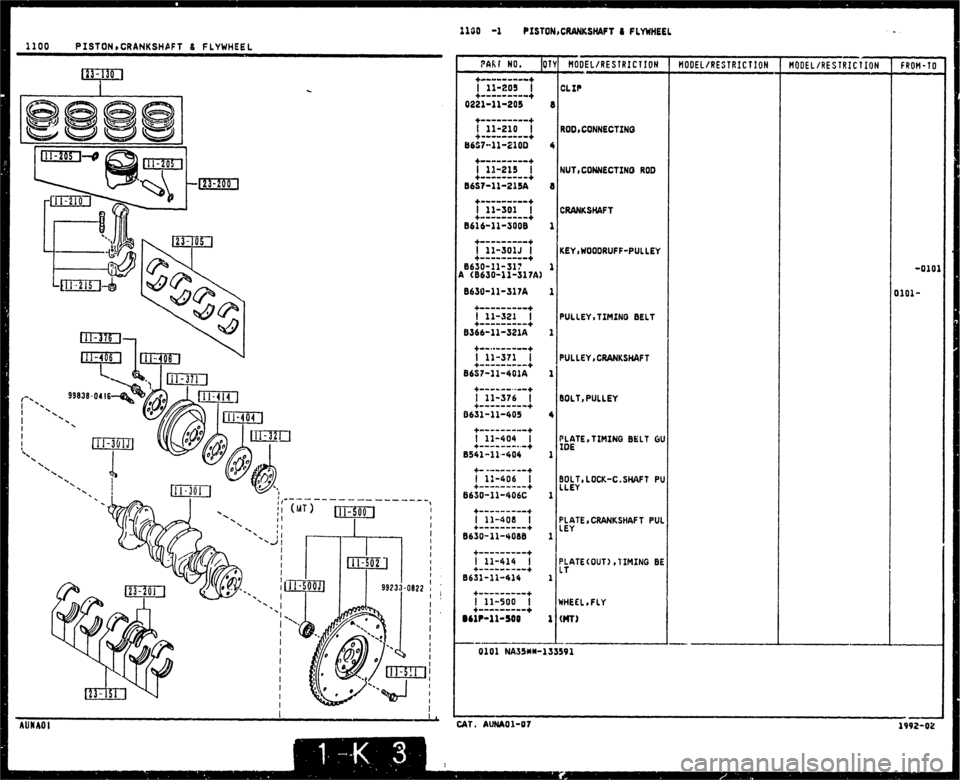 MAZDA MX-5 1990 Workshop Manual MAZDA MX-5 1990 Workshop Manual
