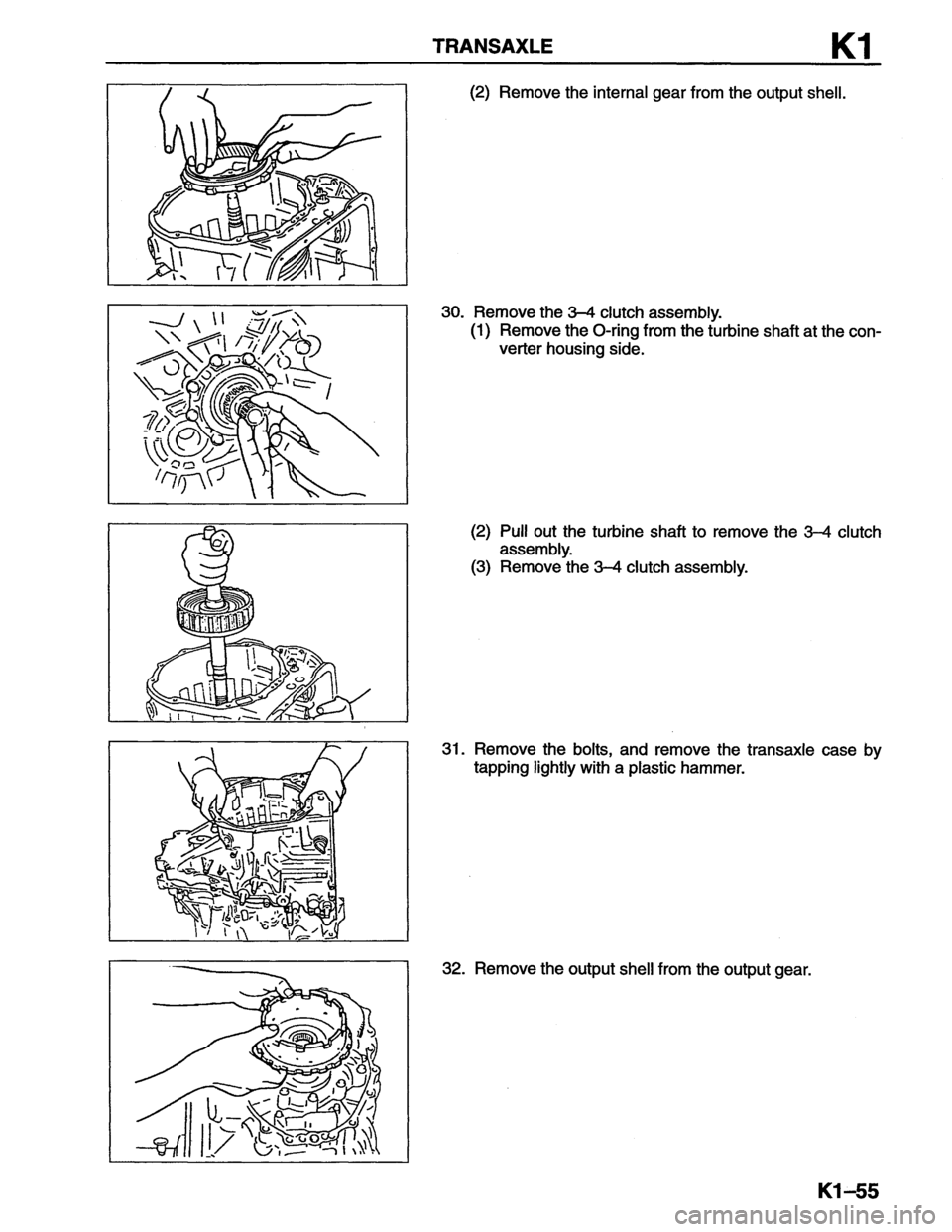 MAZDA MX-6 1996 Workshop Manual MAZDA MX-6 1996 Workshop Manual