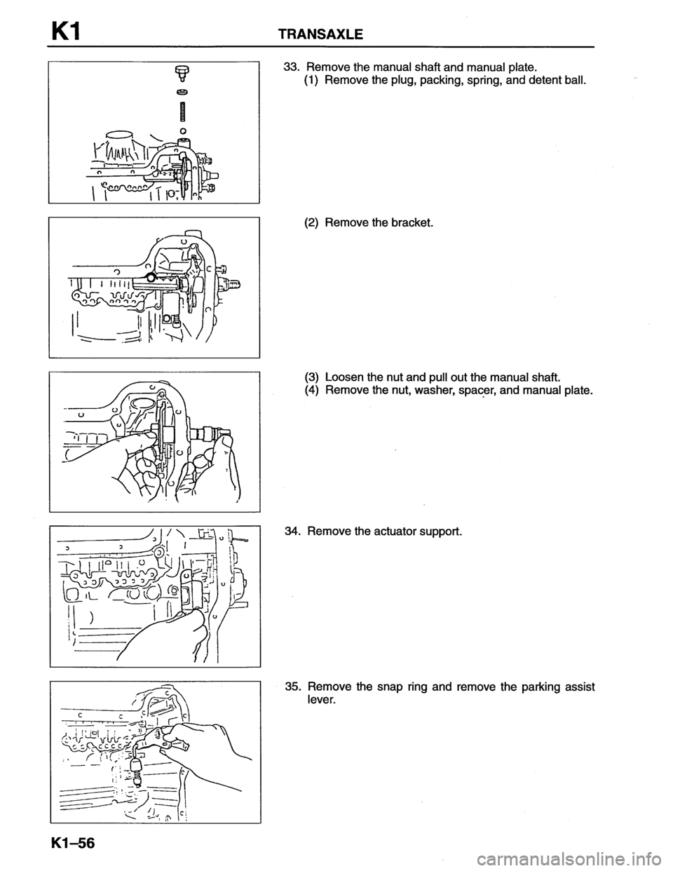 MAZDA MX-6 1996 Workshop Manual MAZDA MX-6 1996 Workshop Manual