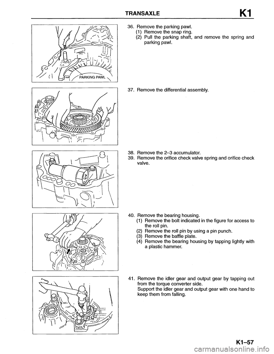 MAZDA MX-6 1996 Workshop Manual MAZDA MX-6 1996 Workshop Manual